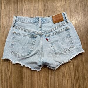 LEVI’S Denim Blue Women's Shorts